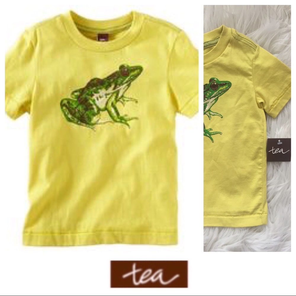 NWT Tea Collection Frog Tee